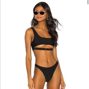 x Revolve Mona Buckle Bikini Top